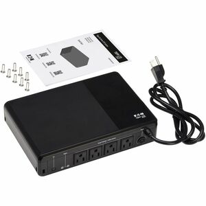 Eaton Tripp Lite Series 600VA 300W 120V Standby UPS - 4 NEMA 5-15R Outlets (Surge + Battery Backup), 5-15P Plug, Desktop -