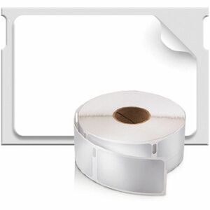 Dymo LabelWriter Book Spine Label 1" x 1-1/2" , 750 labels/ roll, 1 roll/ box - 1" Width x 1 1/2" Length - Rectangle - The