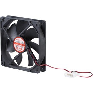 StarTech.com 120x25mm Dual Ball Bearing Computer Case Fan w/ LP4 Connector - System fan kit - 120 mm - Add additional chas