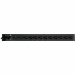 Eaton Tripp Lite Series 1.4kW Single-Phase Local Metered PDU, 120V Outlets (13 5-15R), 5-15P, 100-127V Input, 15 ft. (4.57