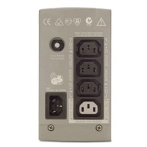APC by Schneider Electric Back-UPS Standby UPS - 325 VA/210 W - Tower - 6 Hour Recharge - 6.60 Minute Stand-by - 220 V AC 