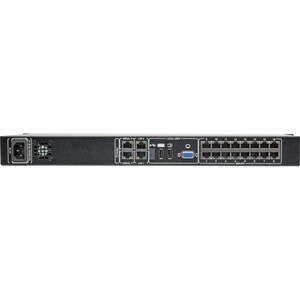 Tripp Lite by Eaton NetCommander 16-Port Cat5 KVM over IP Switch - 1 Remote + 1 Local User, 1U Rack-Mount, TAA - 16 x 11U 