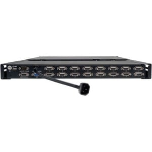 Tripp Lite by Eaton NetController 16-Port 1U Rack-Mount Console KVM Switch with 19-in. LCD, TAA - 16 Computer(s) - 19˘ Act