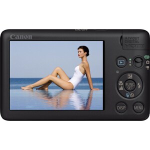 Canon Digital IXUS 120 IS 12.1 Megapixel Compact Camera - Black - 6.9 cm (2.7")LCD - 4x Optical Zoom - 4x Digital Zoom - 4