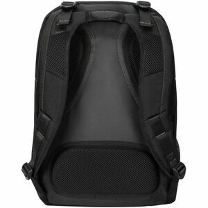 Targus EcoSmart TBB019US Carrying Case (Backpack) for 17" Notebook - Black, Green - Bump Resistant, Drop Resistant - Polye