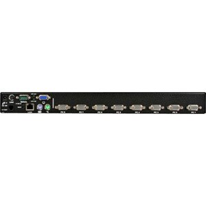 StarTech.com 8 Port Rackmount USB PS/2 Digital IP KVM Switch - Control up to 8 USB or PS/2 computers remotely over an IP n