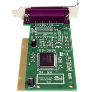 StarTech.com 1 Port Low Profile PCI Parallel Adapter Card - PCI - PC, Linux - 1 x Number of Parallel Ports External