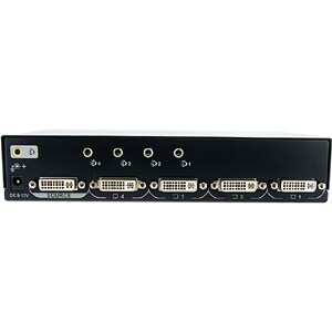 StarTech.com 4 Port DVI Video Splitter with Audio - 1 x DVI-I (Dual-Link) Video In