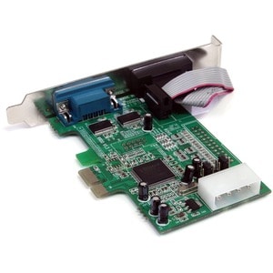 StarTech.com 2-port PCI Express RS232 Serial Adapter Card - PCIe to Dual Serial DB9 RS-232 Controller - 16550 UART - Windo