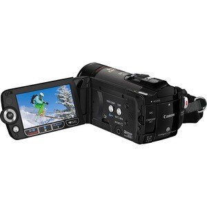 Canon Legria HF200 Digital Camcorder - 6.9 cm (2.7") LCD Screen - 1/4" CMOS - Full HD - 16:9 - 3 Megapixel Image - 3.3 Meg