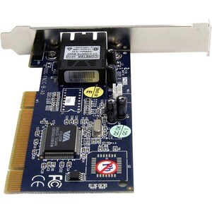 StarTech.com 100 Mbps Full/Low Profile MM SC Fiber PCI NIC Card - PCI-X - 1 Port(s) - 1 x SC Port(s)