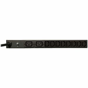 Eaton Tripp Lite Series 3.8kW Single-Phase 208/240V Basic PDU, 14 Outlets (12 C13 & 2 C19), NEMA L6-20P Input, 15 ft. (4.5