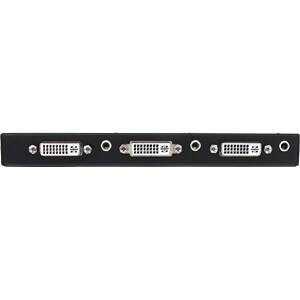 StarTech.com 2 Port DVI Video Splitter with Audio - 1920 x 1200 - 10 m Maximum Operating Distance - Audio Line In - Audio 