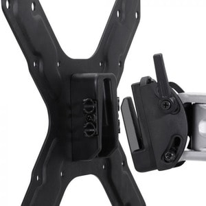 TH-1040-VFM full motion wall mount - capacity to 35kg (77lb) - long arm - Black