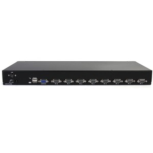 StarTech.com 8 Port 1U Rackmount USB KVM Switch with OSD - 8 Computer(s) - 1920 x 1440 - 1U - Rack-mountable