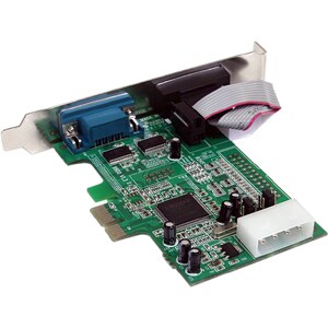 2 PORT PCI EXPRESS RS232 SERIAL ADAPTER CARD WITH 16550 UART