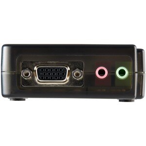 StarTech.com Kit Switch KVM USB con audio e cavi 4 porte, colore nero - 4 Computer - QXGA - 2048 x 1536 - 4 x USB - 1 x VGA