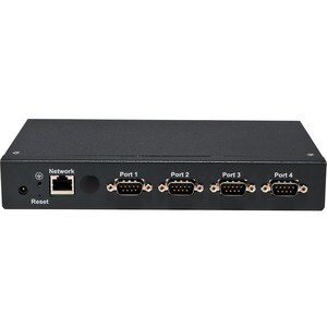 Brainboxes 4 Port RS232 Ethernet to Serial Adapter - Wall-mountable, DIN Rail Mountable - TAA Compliant