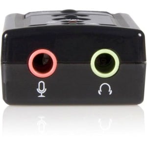 StarTech.com Scheda audio esterna adattatore audio USB Stereo Virtual 7.1 - C-Media - USB - 1 x Numero di porte per microf