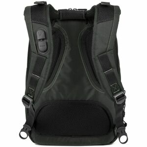 Targus EcoSpruce TBB013EU Carrying Case (Backpack) for 39.6 cm (15.6") Notebook, Business Card - Black, Green - Polyester,