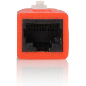 StarTech.com Gigabit Cat6 auf Crossover Ethernet Adapter - Rot