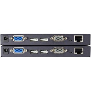 StarTech.com USB VGA KVM Verlängerung bis zu 300m - KVM extender über Cat5 UTP Netzwerkkabel - 2 Computer - 1 Lokaler Benu