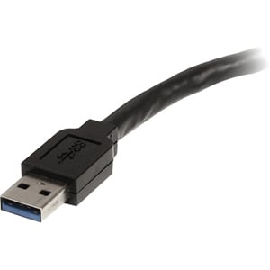 StarTech.com USB3AAEXT5M  StarTech.com Cable Extensor Alargador USB 3.0  SuperSpeed Activo de 5m - USB A Macho a Hembra - Negro