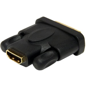 StarTech.com HDMIÂ® to DVI-D Video Cable Adapter - F/M - 1 x HDMI Digital Audio/Video Female - 1 x DVI-D Digital Video Mal