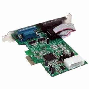 StarTech.com 2-port PCI Express RS232 Serial Adapter Card - PCIe to Dual Serial DB9 RS-232 Controller - 16550 UART - Windo
