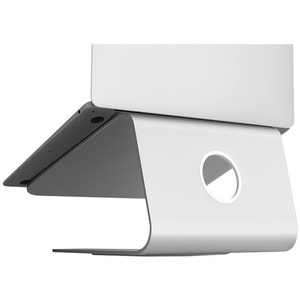 Rain Design mStand360 Laptop Stand w/ Swivel Base - Silver - mStand360 with swivel base transforms your notebook into a st