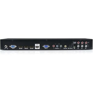 StarTech.com Multiple Video Input with Audio to HDMIÂ® Scaler Switcher - HDMI / VGA / Component - Share an HDMI display be