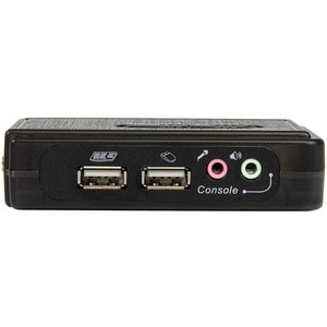 StarTech.com Juego de Conmutador Switch KVM de 2 puertos con todo incluido - USB - Audio y Video VGA - 2 Computador(es) - 