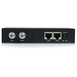 StarTech.com Gigabit Ethernet Over Coaxial LAN Extender Receiver - 2.4 km - 2 x Network (RJ-45)