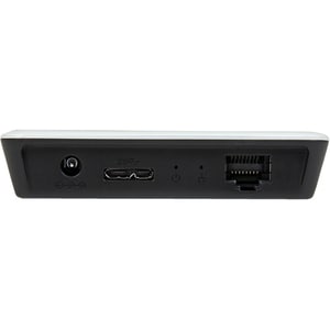 StarTech.com USB 3.0 to Gigabit Ethernet NIC Network Adapter with 3 Port Hub - White - 3 Total USB Port(s) - 3 USB 3.0 Por