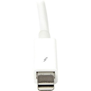 StarTech.com 2m White Thunderbolt Cable - M/M - Cable for Storage Drive, iMac, MacBook Pro - First End: 1 x 20-pin Thunder