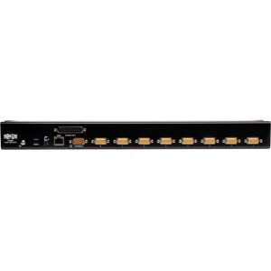 Tripp Lite by Eaton NetDirector 8-Port 1U Rack-Mount IP KVM Switch, TAA - 8 Computer(s) - 1 Local User(s) - 64 Remote User