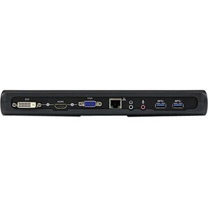 StarTech.com Station d'accueil USB 3.0 universelle double affichage pour PC portable - Réplicateur de ports HDMI DVI VGA a
