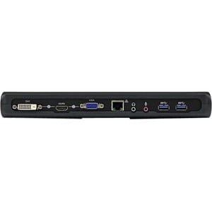 StarTech.com Docking station Universale USB 3.0 per laptop VGA DVI HDMI - Dual-Monitor con Ethernet audio - Porta RJ45 - 3