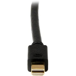 StarTech.com 10ft Mini DisplayPort to DVI Cable, Mini DP to DVI-D Adapter/Converter Cable, 1080p Video, mDP 1.2 to DVI Mon