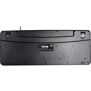 Adesso Spill-Resistant Multimedia Desktop Keyboard (USB) - Cable Connectivity - USB Interface - 104 Key Media Player, Emai