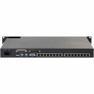 APC by Schneider Electric Analog KVM Switchbox - 16 Computer(s) - 1 Local User(s) - 1600 x 1200 - 16 x Network (RJ-45) - 2