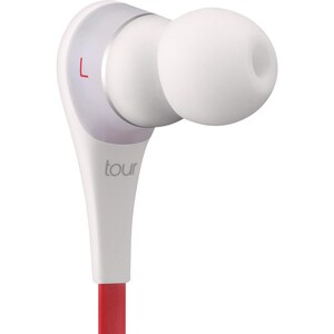 Beats by Dr. Dre Tour Wired Earbud Stereo Earset - White - Binaural - In-ear - 125 cm Cable - Mini-phone (3.5mm)
