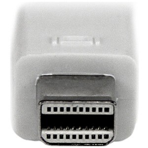 StarTech.com 3 ft Mini DisplayPort to VGAAdapter Converter Cable - mDP to VGA 1920x1200 - White - Cable for Desktop Comput