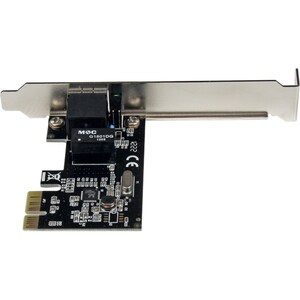StarTech.com Gigabit Ethernet Card for PC - 10/100/1000Base-T - Plug-in Card - PCI Express x1 - 128 MB/s Data Transfer Rat