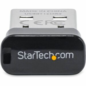 StarTech.com Adattatore Mini USB Bluetooth 4.0 - Dongle wireless EDR classe 1 da 50 m - Esterno - USB - 3 Mbit/s - 2,48 GH