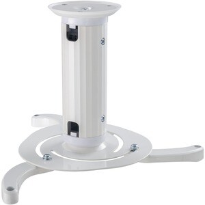 Ce support plafond pour projecteur NewStar universel, modèle BEAMER-C80WHITE, vous permet de monter un projecteur/beamer a