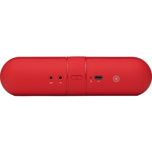 Beats by Dr. Dre Pill Portable Bluetooth Speaker System - Red - Near Field Communication - Battery Rechargeable - USB