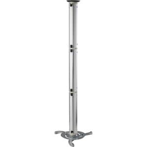 Neomounts Neomounts Pro BEAMER-C200 Montagem no teto para Projetor - Prata - Altura ajustável - 15 kg Capacidade de carga