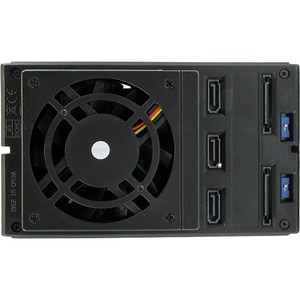 StarTech.com Scheda backplane per rack portatili hot-swap trayless in alluminio 3 alloggiamenti per SAS II/SATA III 3,5"- 