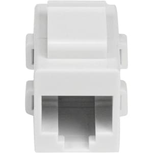 StarTech.com Accoppiatore di rete jack Keystone RJ45 Cat 6 bianco - F/F - Bianco